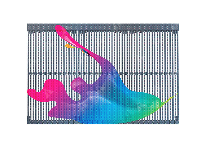 DIP346 Outdoor LED Curtain Front Service LED Display Full Color